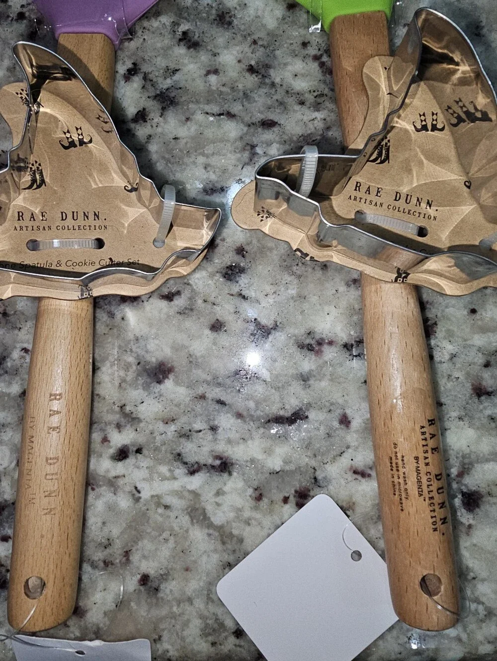 Rae Dunn Halloween Spatula & Cookie Cutter Set - Hocus Pocus & Toxic